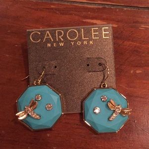 Carolee dragonfly earrings